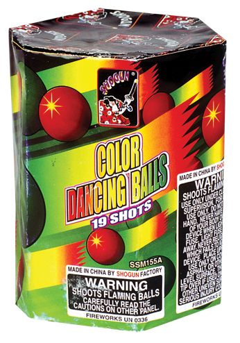 COLOR DANCING BALLS 19 SHOTS